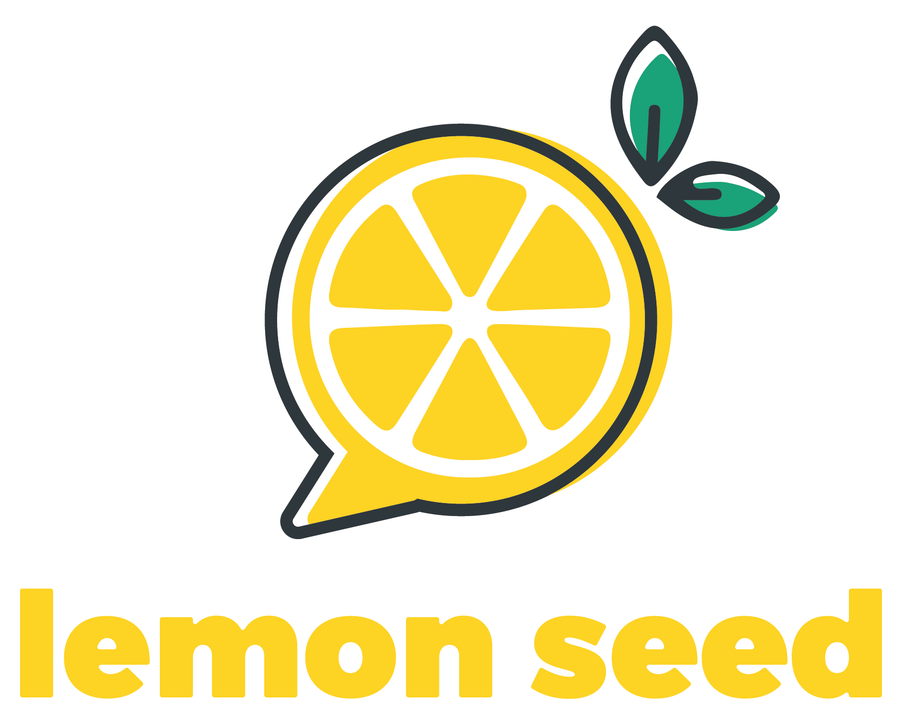 lemon seed_stacked logo yellow